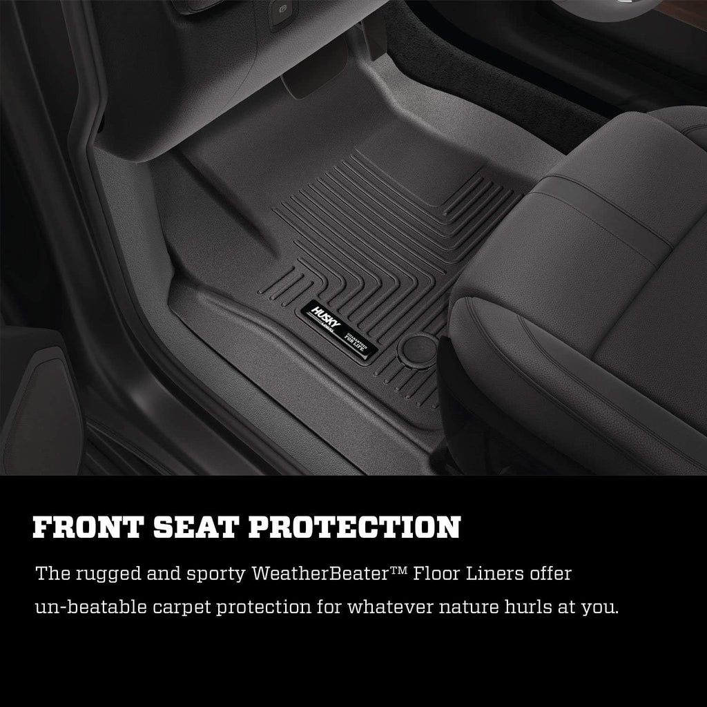 Black Front & 2nd Seat Floor Liners 3 Pcs M665