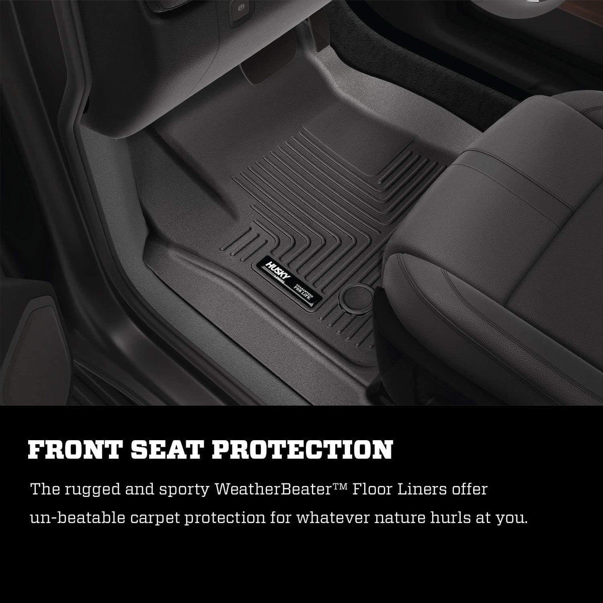 Black Front & 2nd Seat Floor Liners 3 Pcs M665