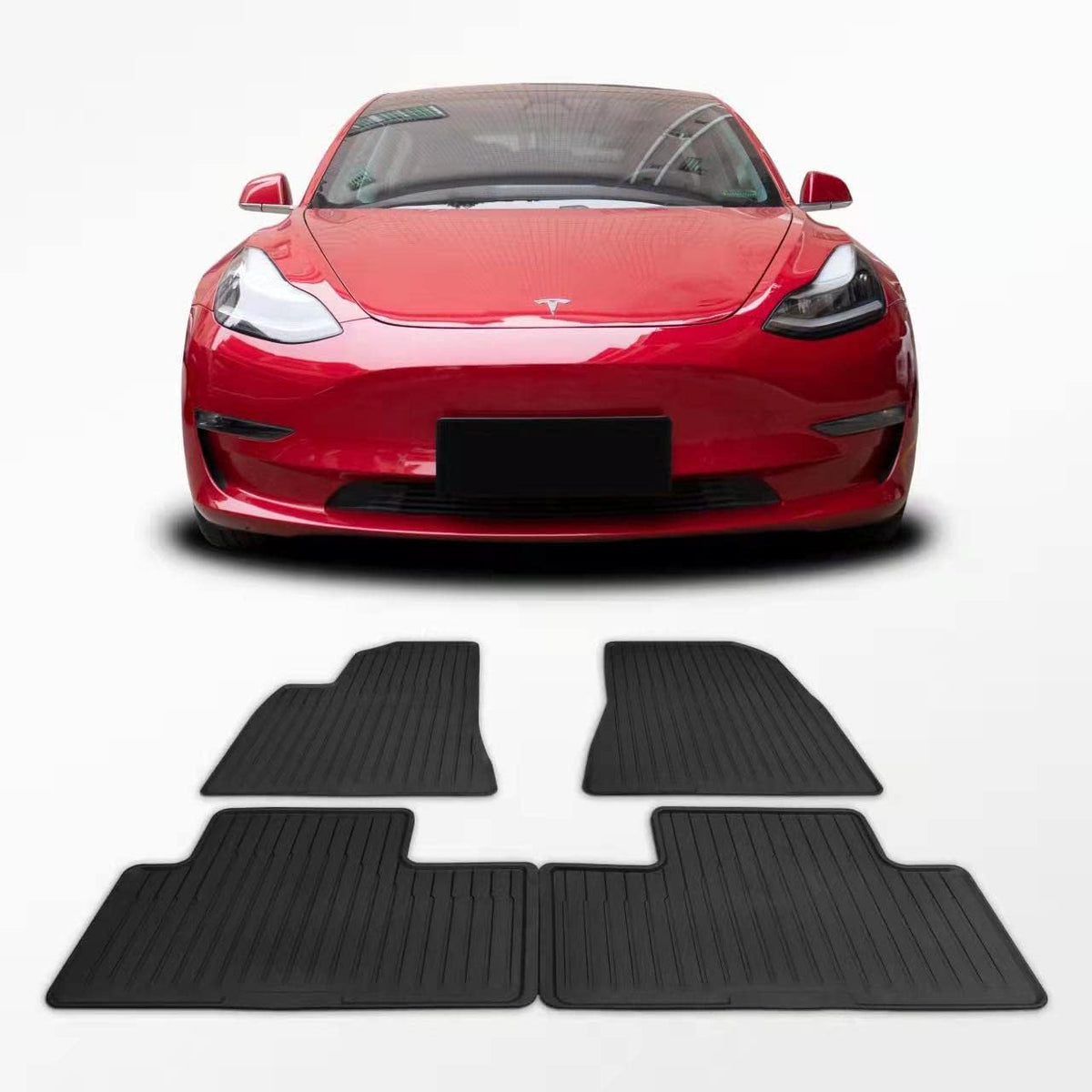 TPE Car Floor Mats 4pcs M238