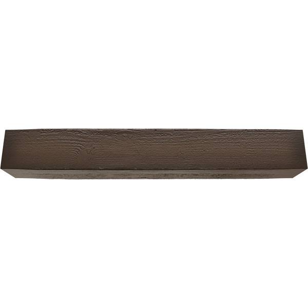 Rough Sawn Faux Wood Fireplace Mantel K600834