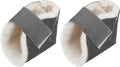 2 Pcs Sheepskin Heel Protectors with Securing Strap U5605