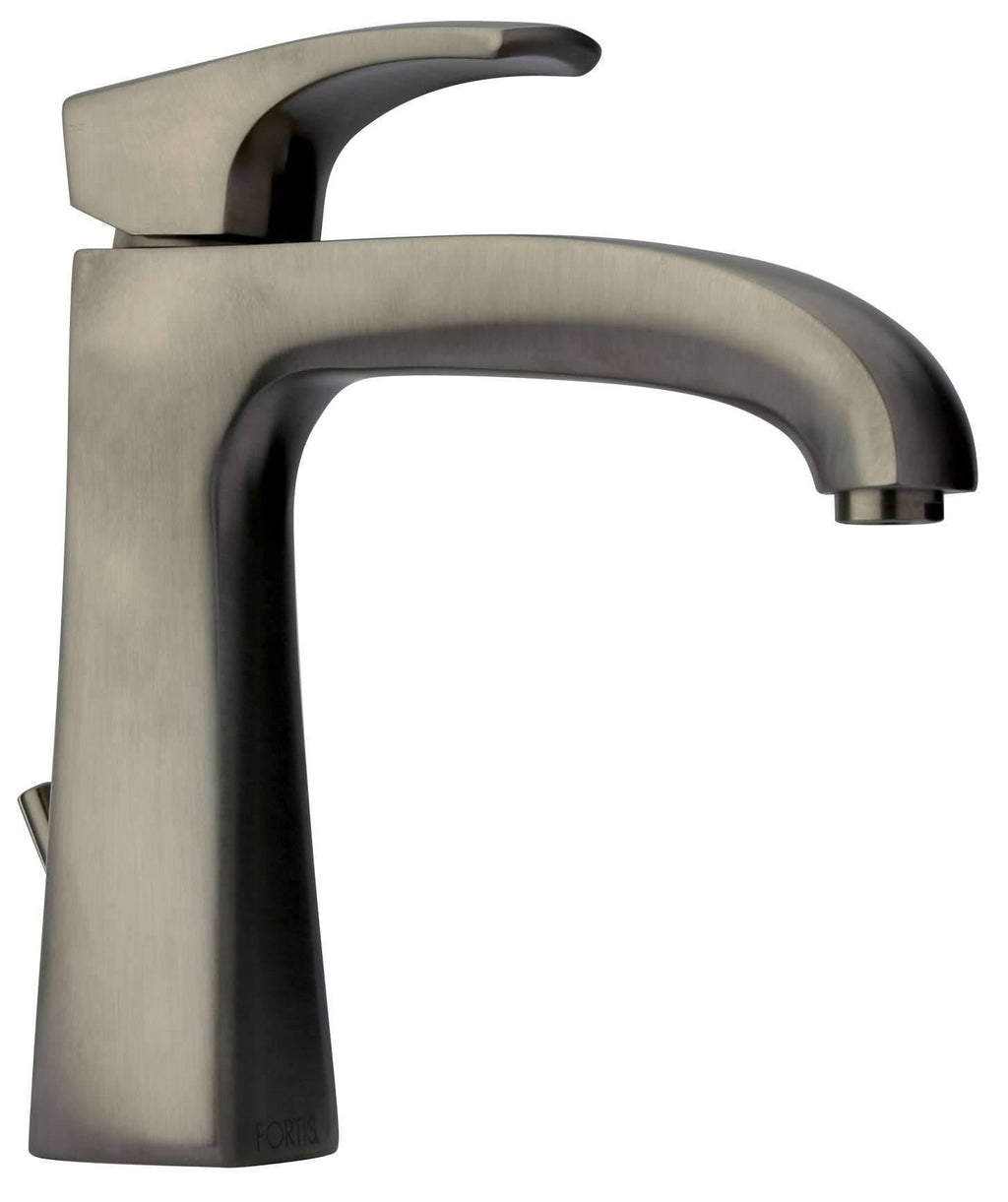 Single Lever Handle Lavatory Faucet Brushed Nickel Q158512