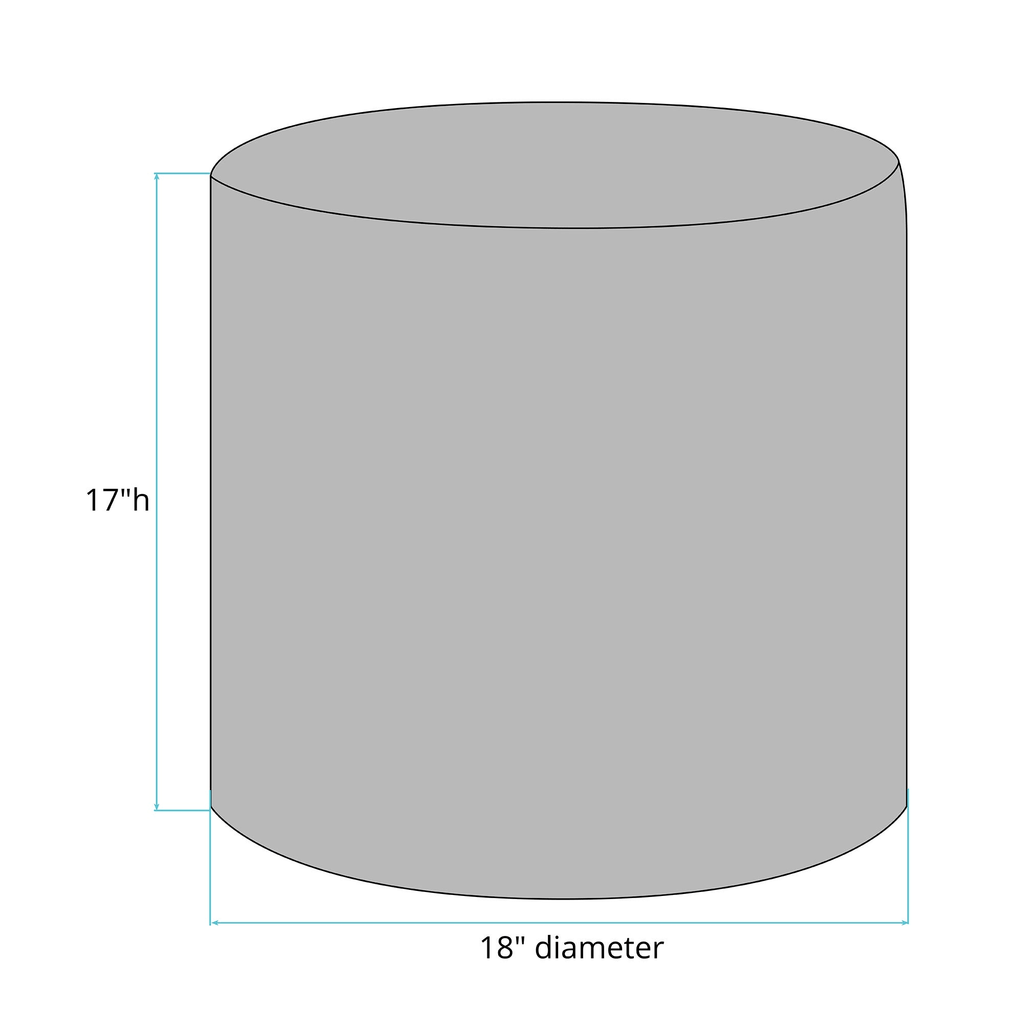 Gold Cylinder Ottoman N756883