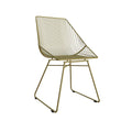Modern Metal Accent Chair F2797