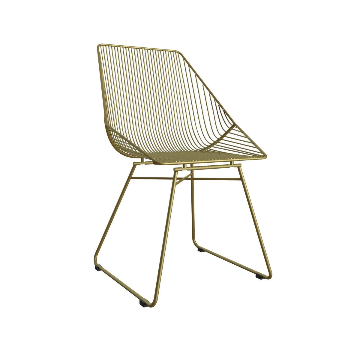 Modern Metal Accent Chair F2797