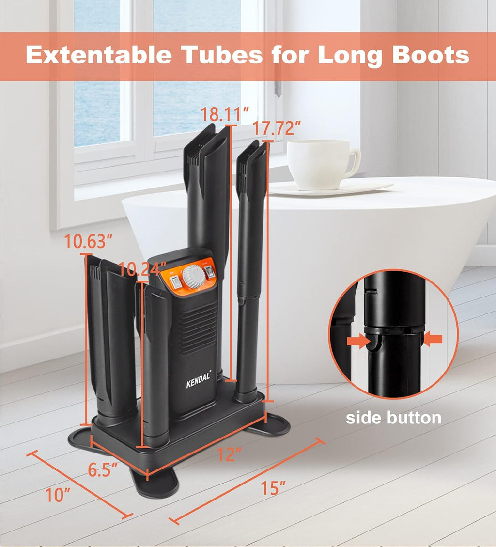 Portable Boot Dryer with Adjustable Tubes G524