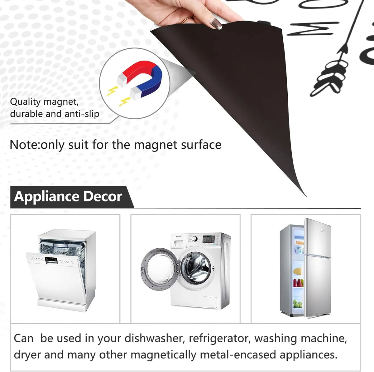 Dishwasher Magnet Cover 23" x 26" Q825471