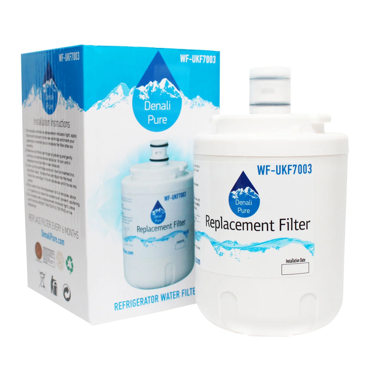 6-Pack Refrigerator Water Filter E617162