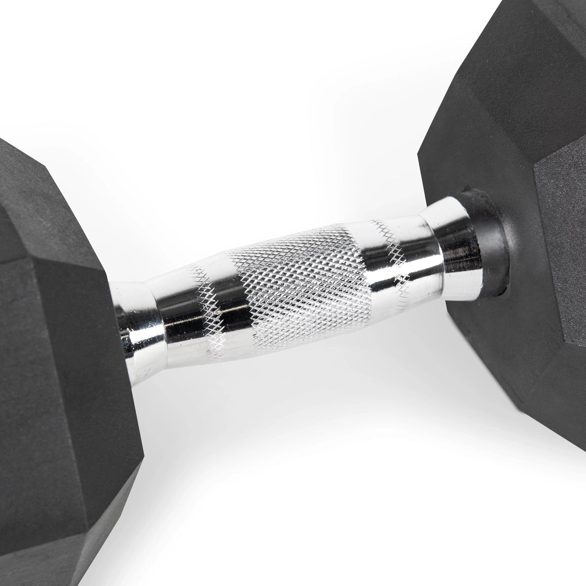 25lb Rubber Hex Dumbbell T365