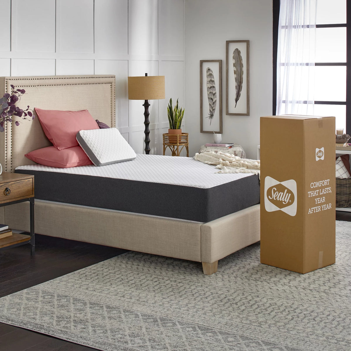 Queen Gel Memory Foam Mattress H981564