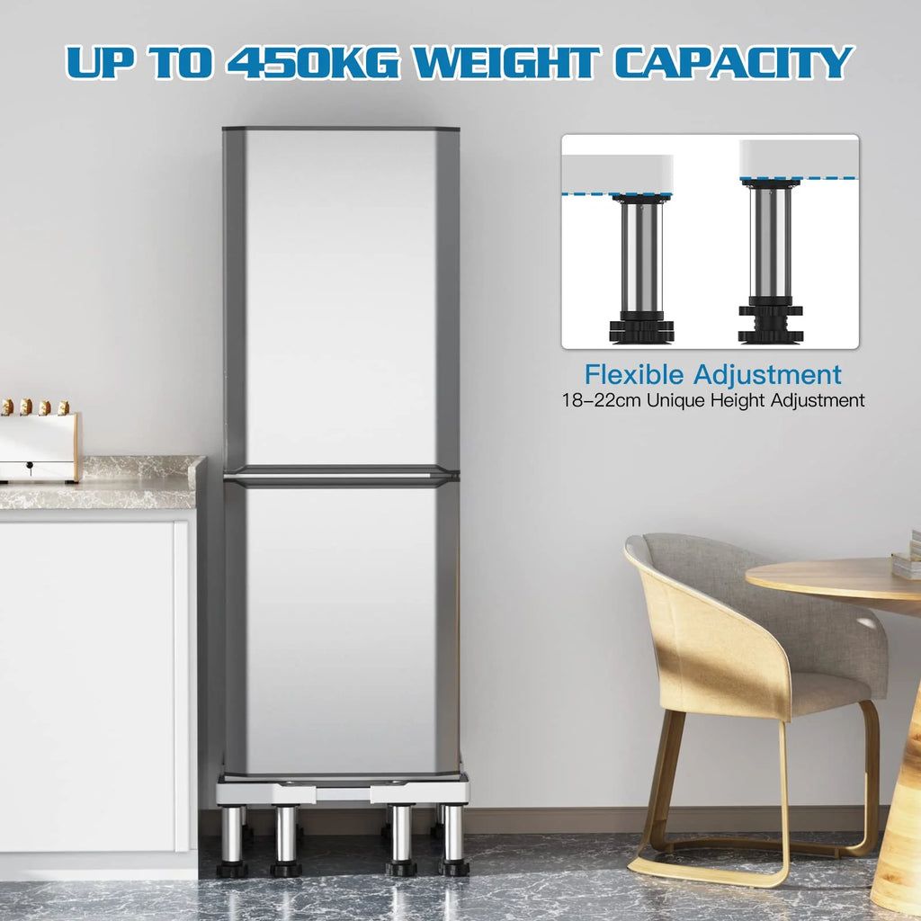 Mini Fridge Stand with 8 Adjustable Feet O250