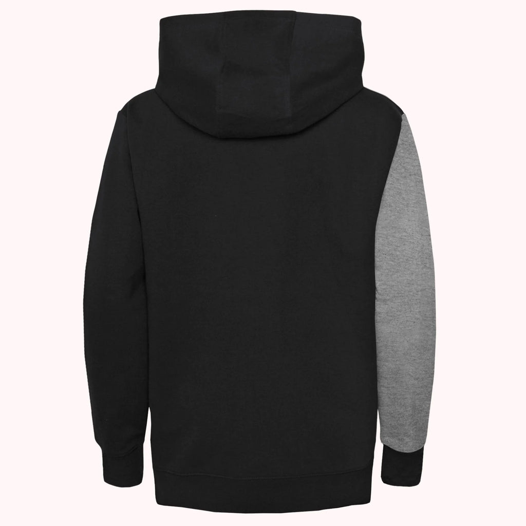 Gray/Black Pullover Hoodie E737