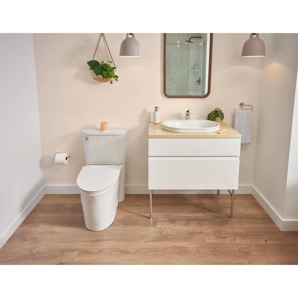 White Double Drawer Bath Vanity Cabinet X99680