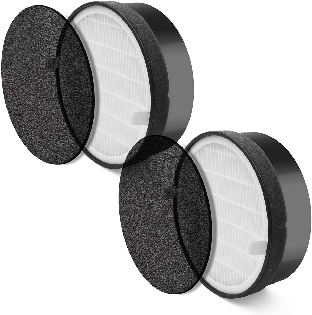 2 Pack H13 True HEPA Replacement Filter H605