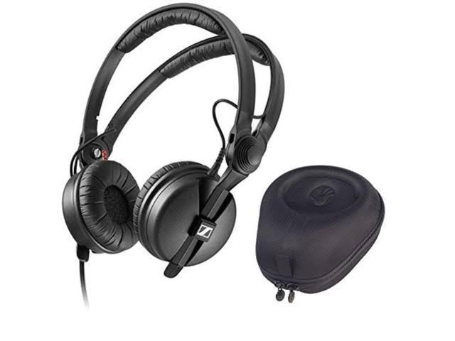 HD 25 Professional DJ Headphone with Hardbody Ballistic Nylon Case B56831