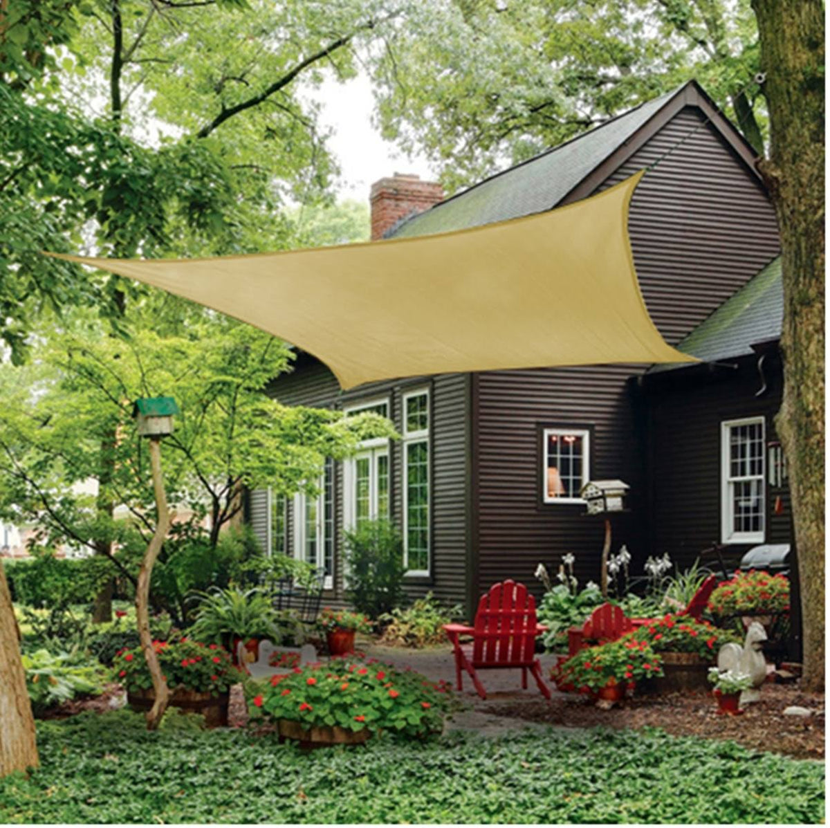12 ft Quadrilateral Sun Shade Sail I8561