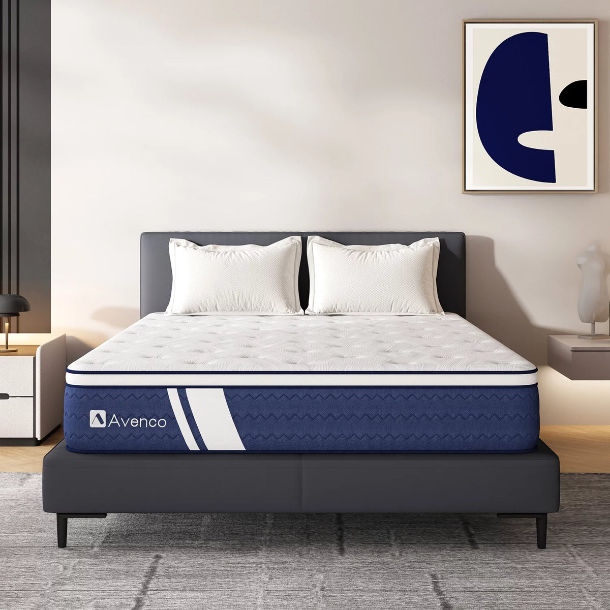 Queen Gel Memory Foam Pocket Spring Hybrid Mattress J28751