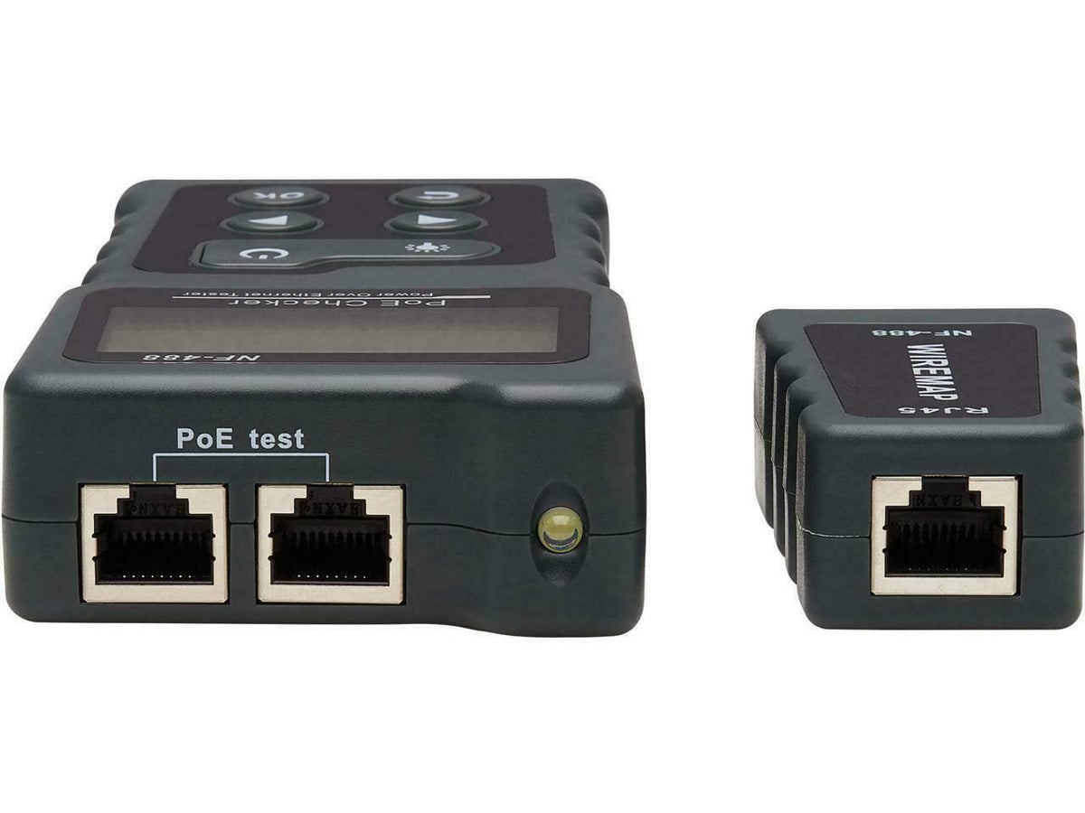 Network and Power over Ethernet (PoE) Signal Tester with Carrying Case D799165