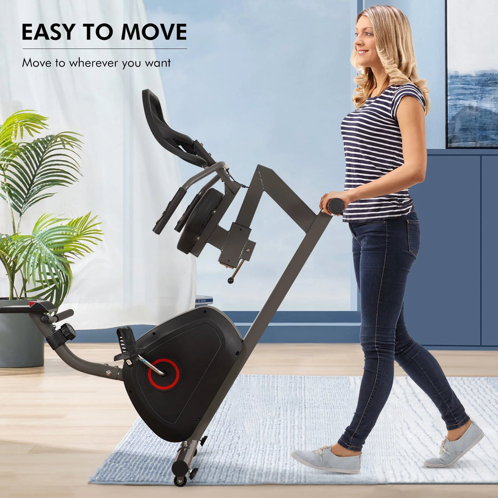 Recumbent Exercise Bike 8 Levels Quiet C428406