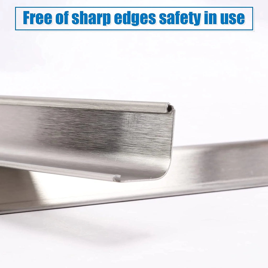 4 Pack Stainless Steel Heat Shields Tents for Gas Grill X46317