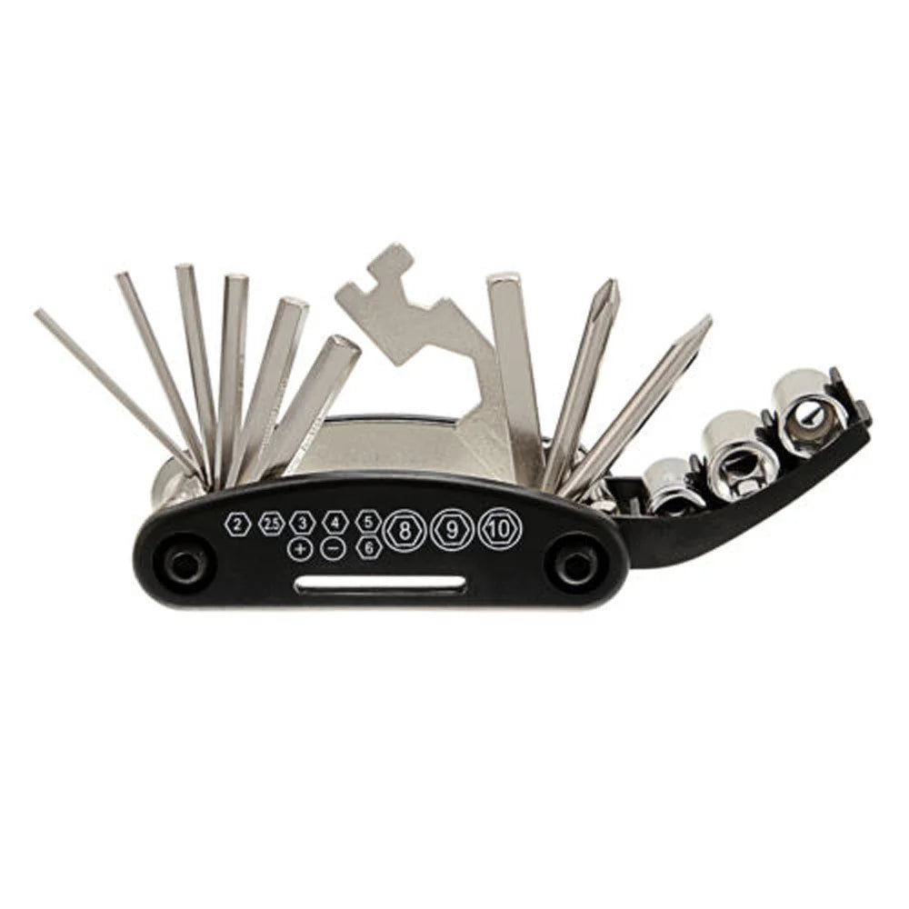 16in1 Multi-function Bike Repair Tool Set With Pump O984450