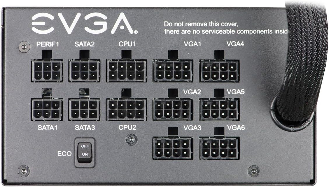 1000W 80+ Gold Semi Modular Power Supply A2558