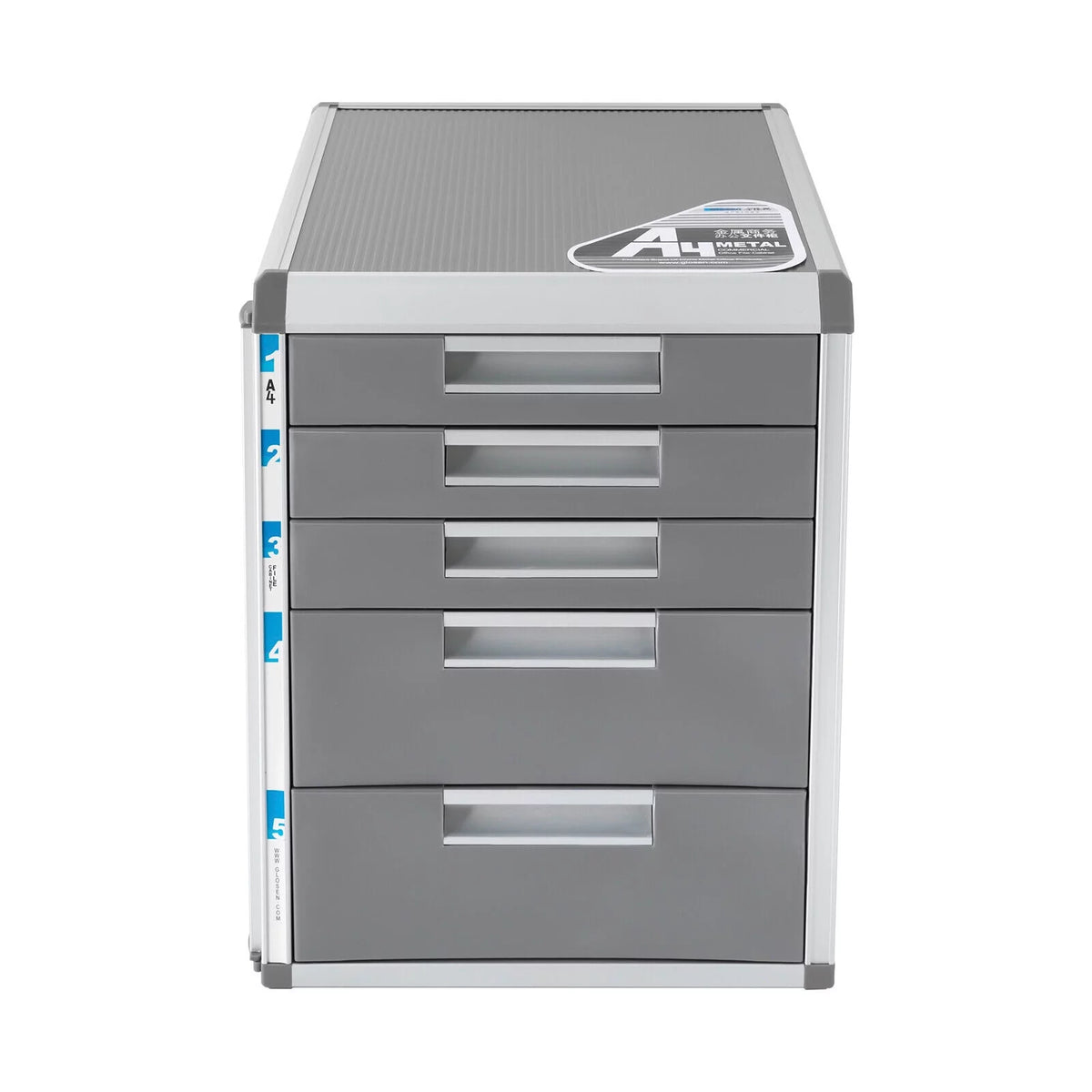 5 Drawer Aluminum Desktop Drawer Organizer G231