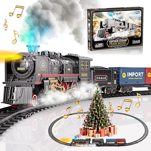 Electric Train Toy with Lights and Sound O49683