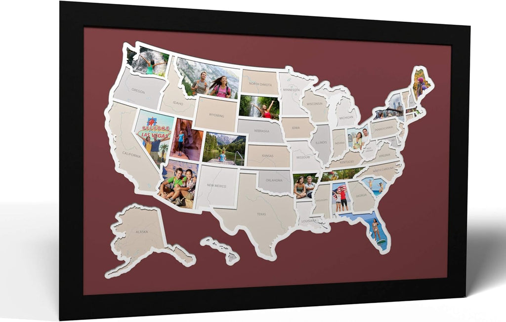50 States USA Photo Map O417207