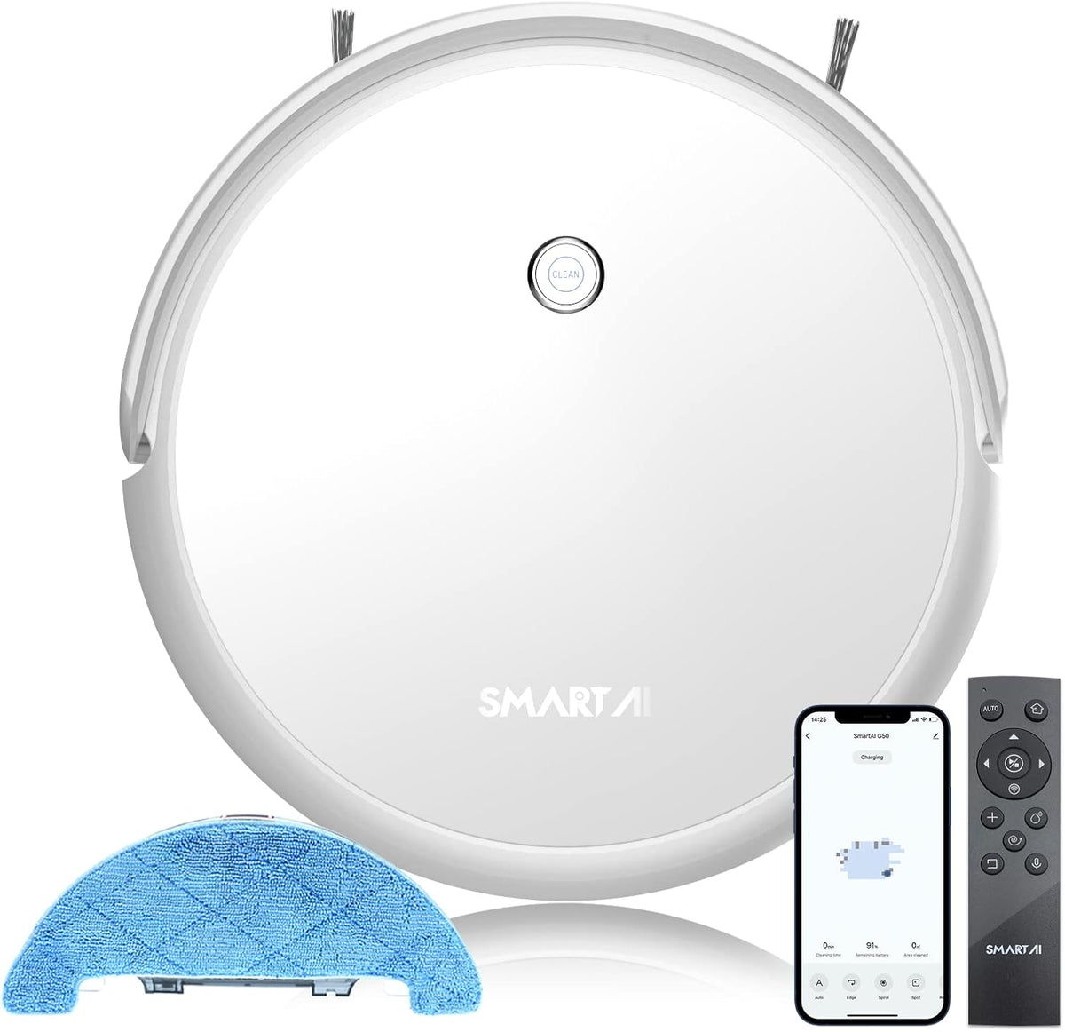 2600Pa Self-Charging Robot Vacuum Cleaner H78491