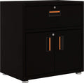 One Drawer Steel Cabinet with 2 Doors M47011