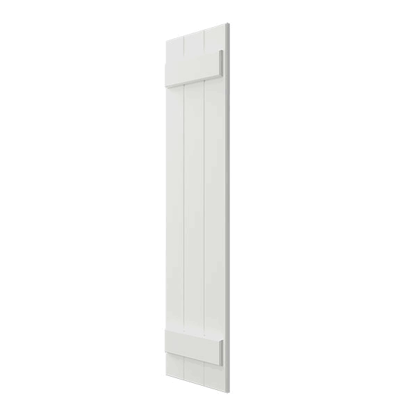 Composite Board-n-Batten Shutters, Per Pair C917092