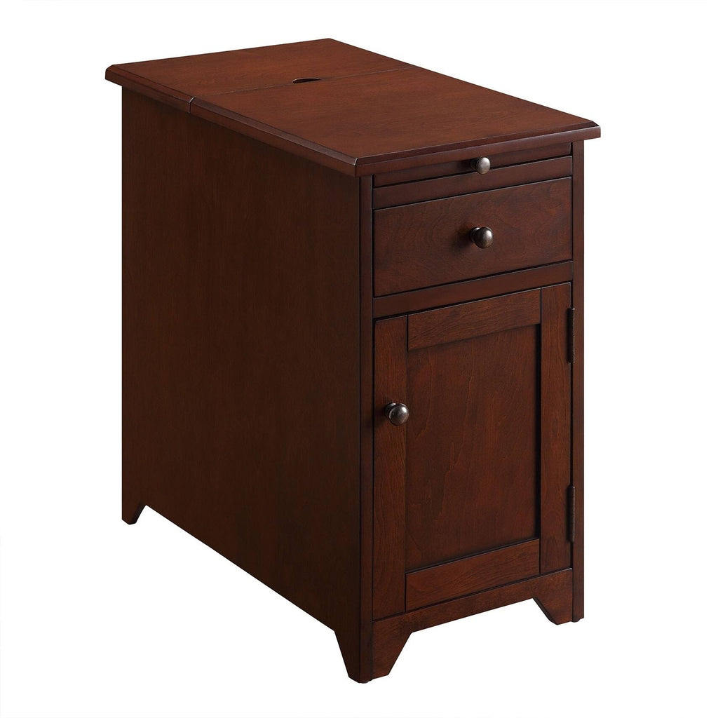 1-drawer 1-door Side Table with USB Charger L376773