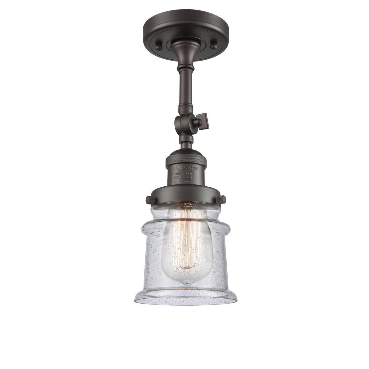 1 Light Semi Flush Mount R43581