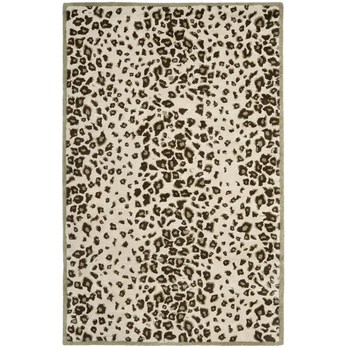 Grassland Green 8' x 10' Spotted Area Rug J824