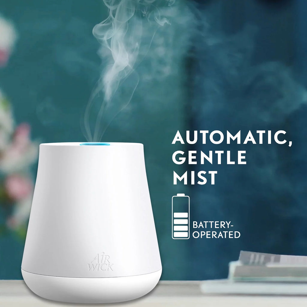 Essential Mist Starter Kit Diffuser Refill Pumpkin Spice Air Freshener T981