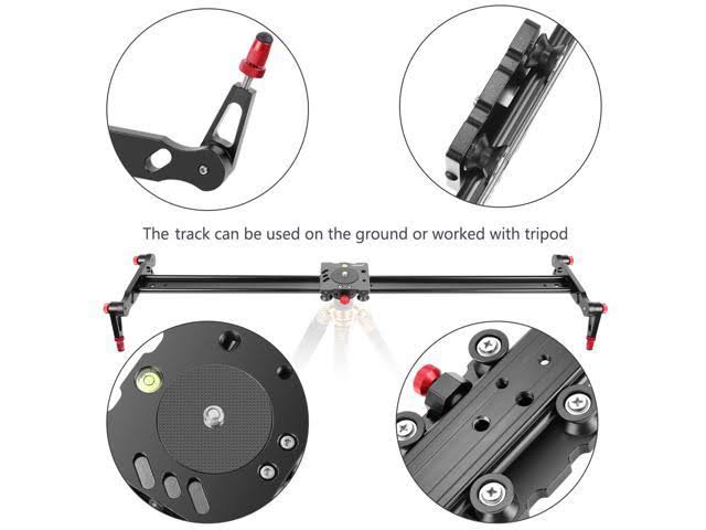 Aluminum Alloy Camera Track Slider O422