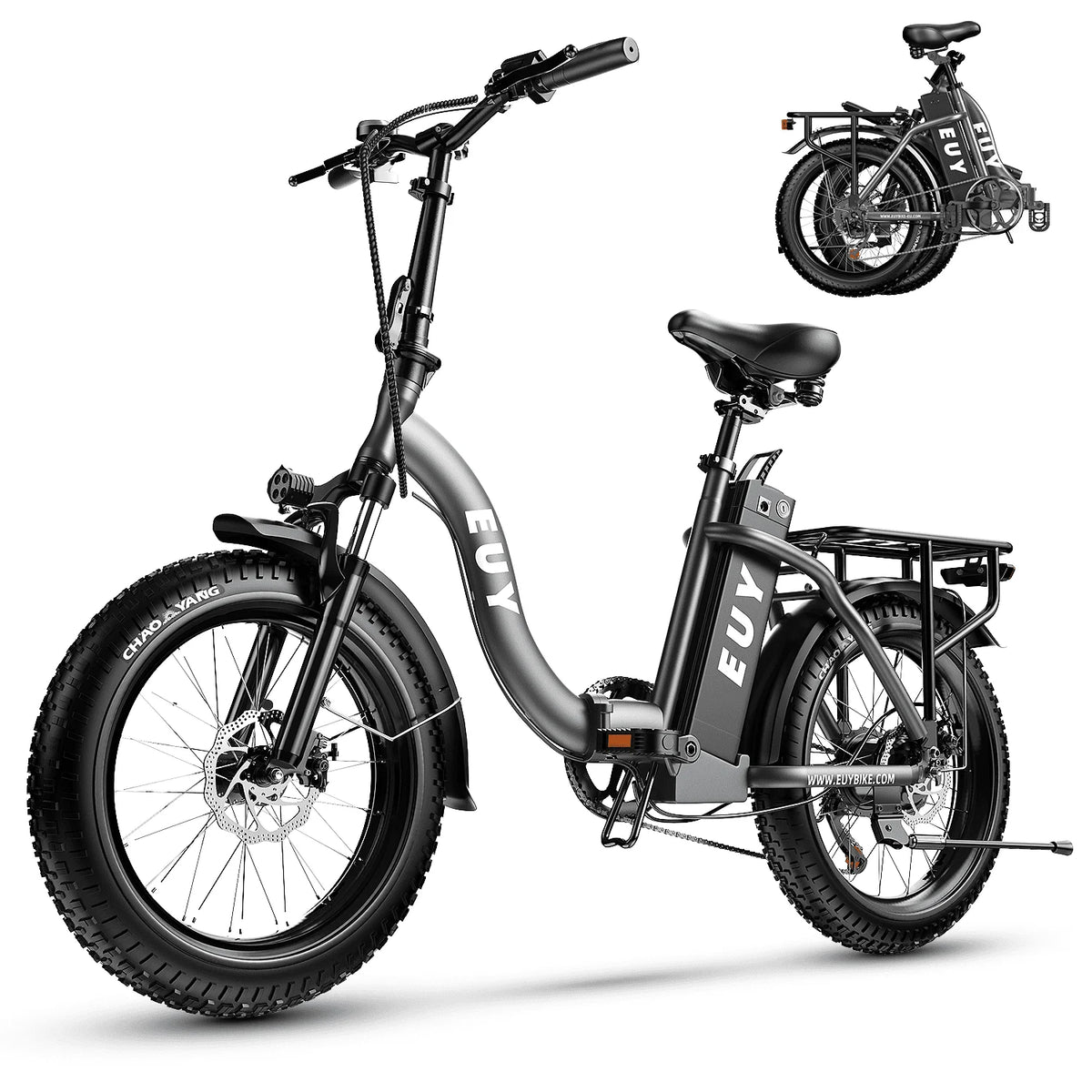 Electric Bike 750W Motor 20 Fat Tire 48V 15Ah Battery G2107