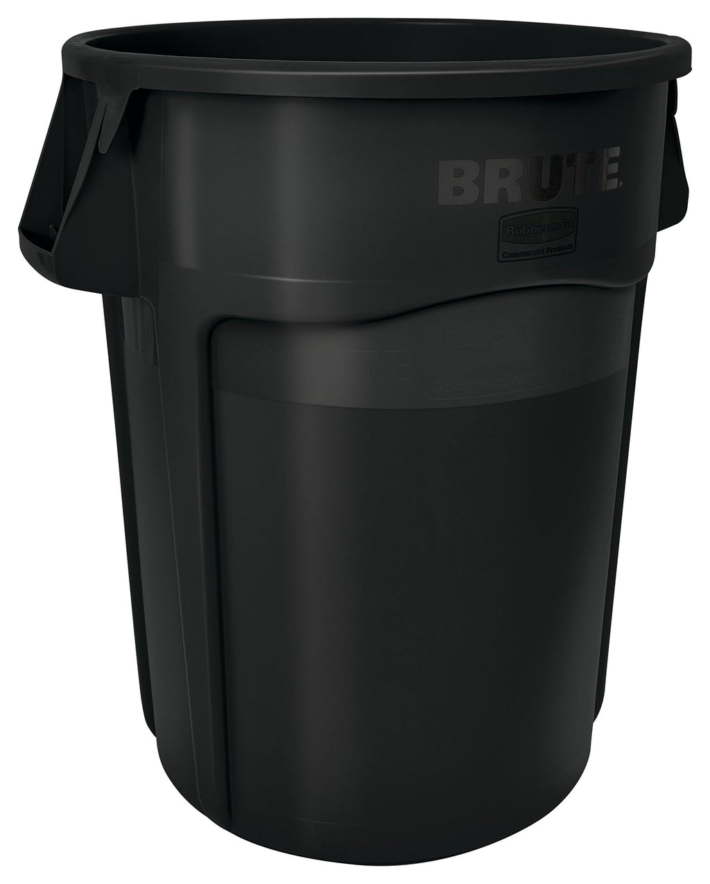 44 Gallon Black Trash Can E879