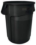 44 Gallon Black Trash Can E879