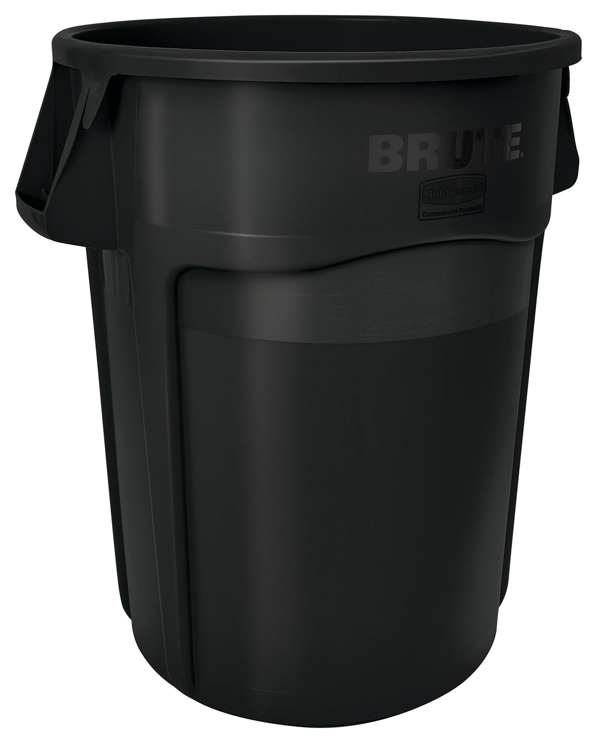 44 Gallon Black Trash Can E879