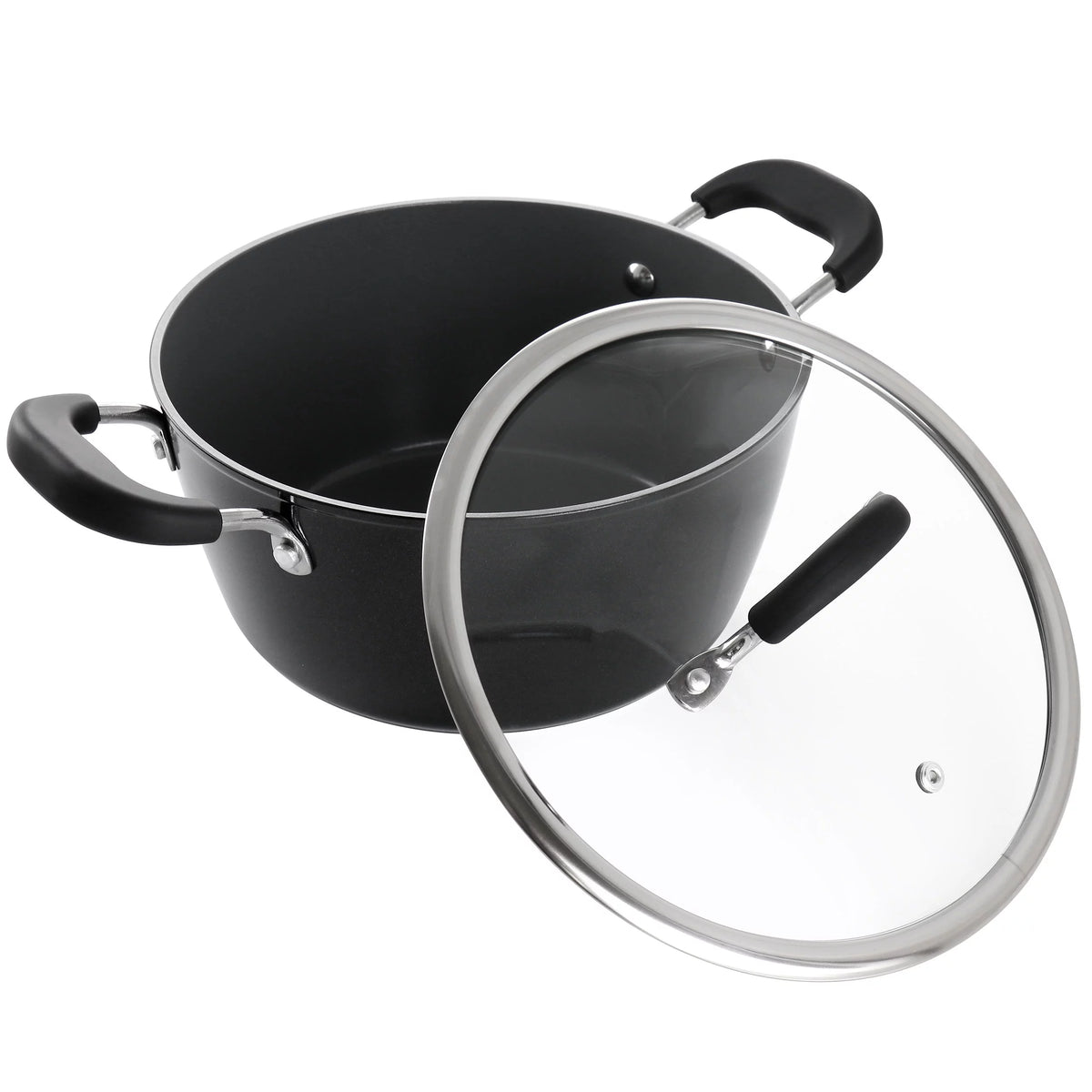 4.5 Quart Dutch Oven with Lid in Black M95725