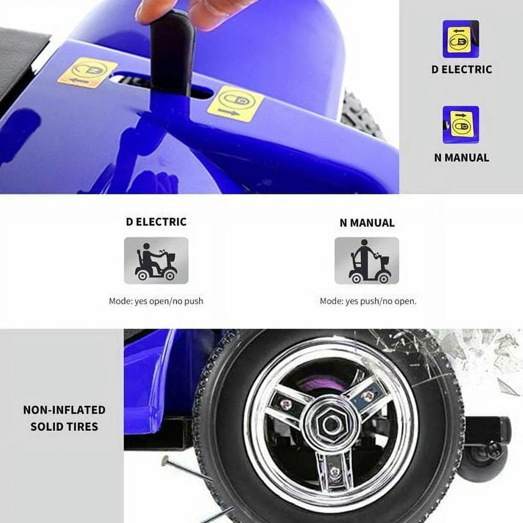 4 Wheel Folding Electric Mobility Scooter K252