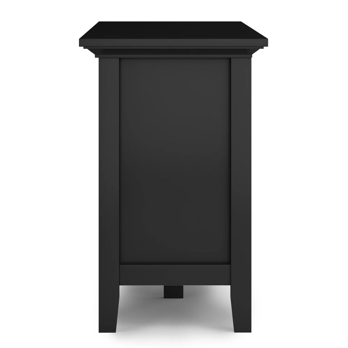 Black Wood 72 inch TV Media Stand R343997