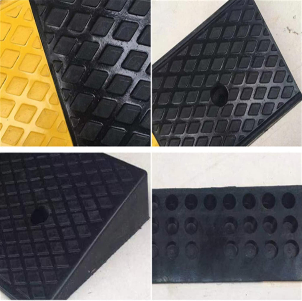 2 Rubber Heavy Duty Driveway Curb Ramp 10 Ton 39.3*5.9*2inch I736818