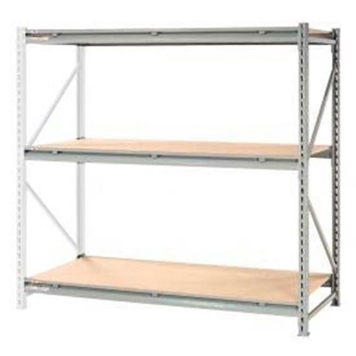Record Storage Rack - Gray - 60 x 18 x 72 in. K299