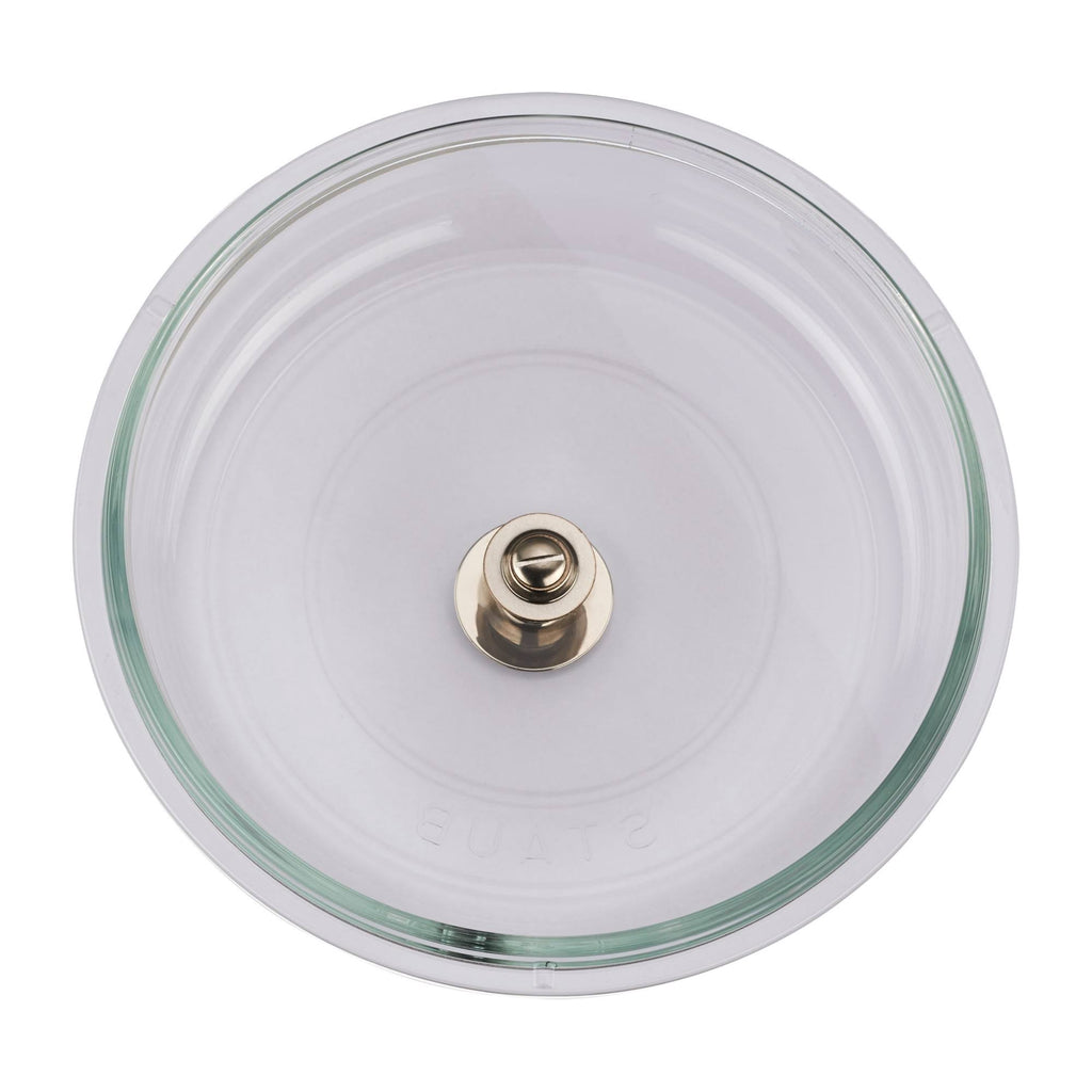 Cast Iron 2.75-qt Round with Glass Lid - Matte Black Q898977