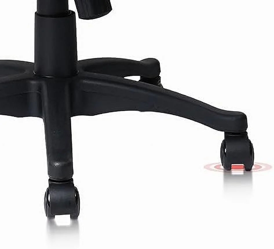 Ergonomic Upholstered Swivel Office Chair with Headrest and Armrest Y420827