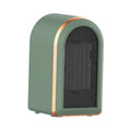 Green Mini Heater Fan with Tip Over Protection I35230