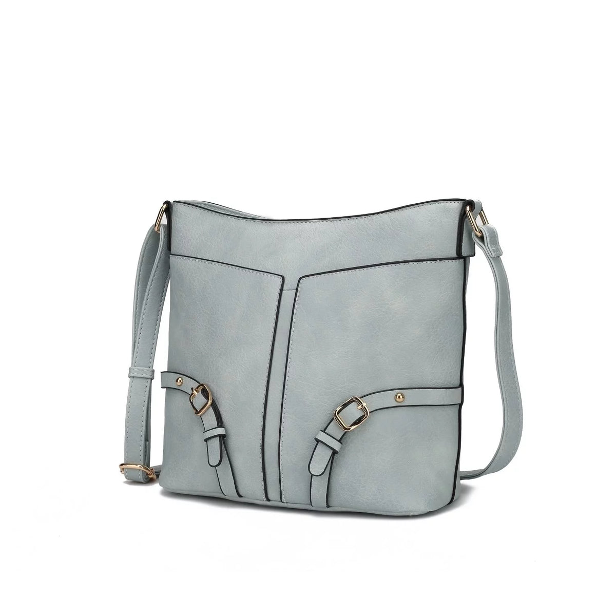 Light Blue Large Crossbody Handbag D719744